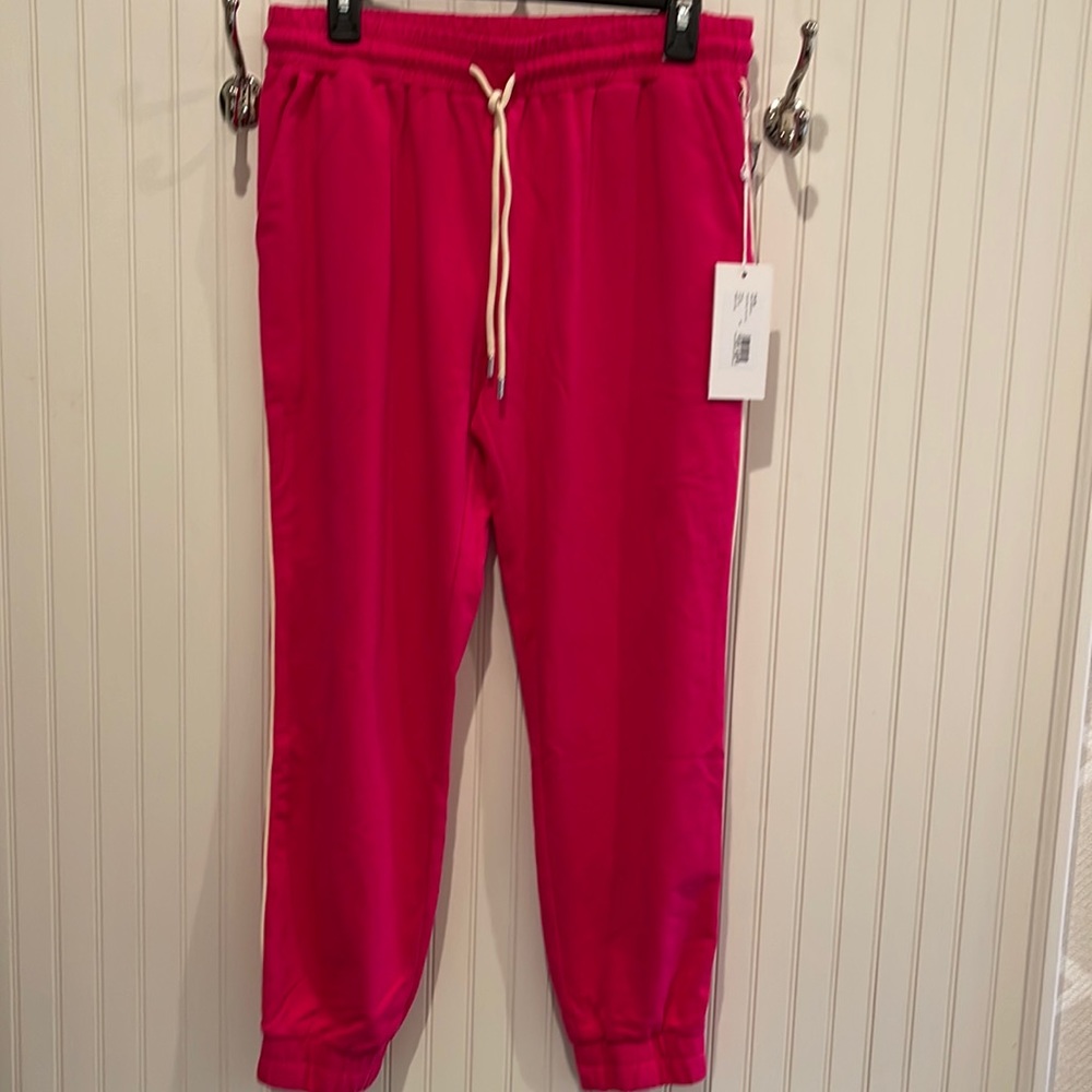 NWT Johnny Was Drawstring Track Pants!